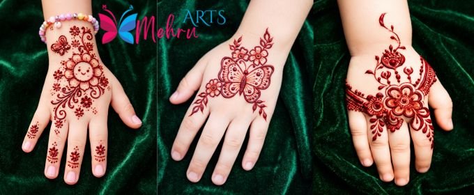 71+ Mehndi designs for kids Easy, Cute_Simple 2026
