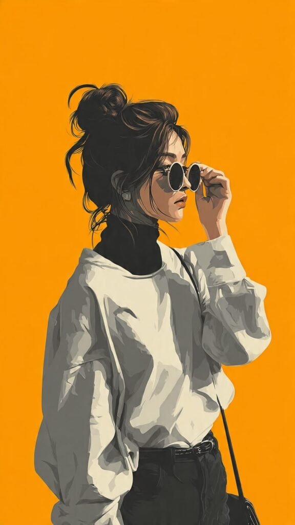 Hidden Face DP for Girls